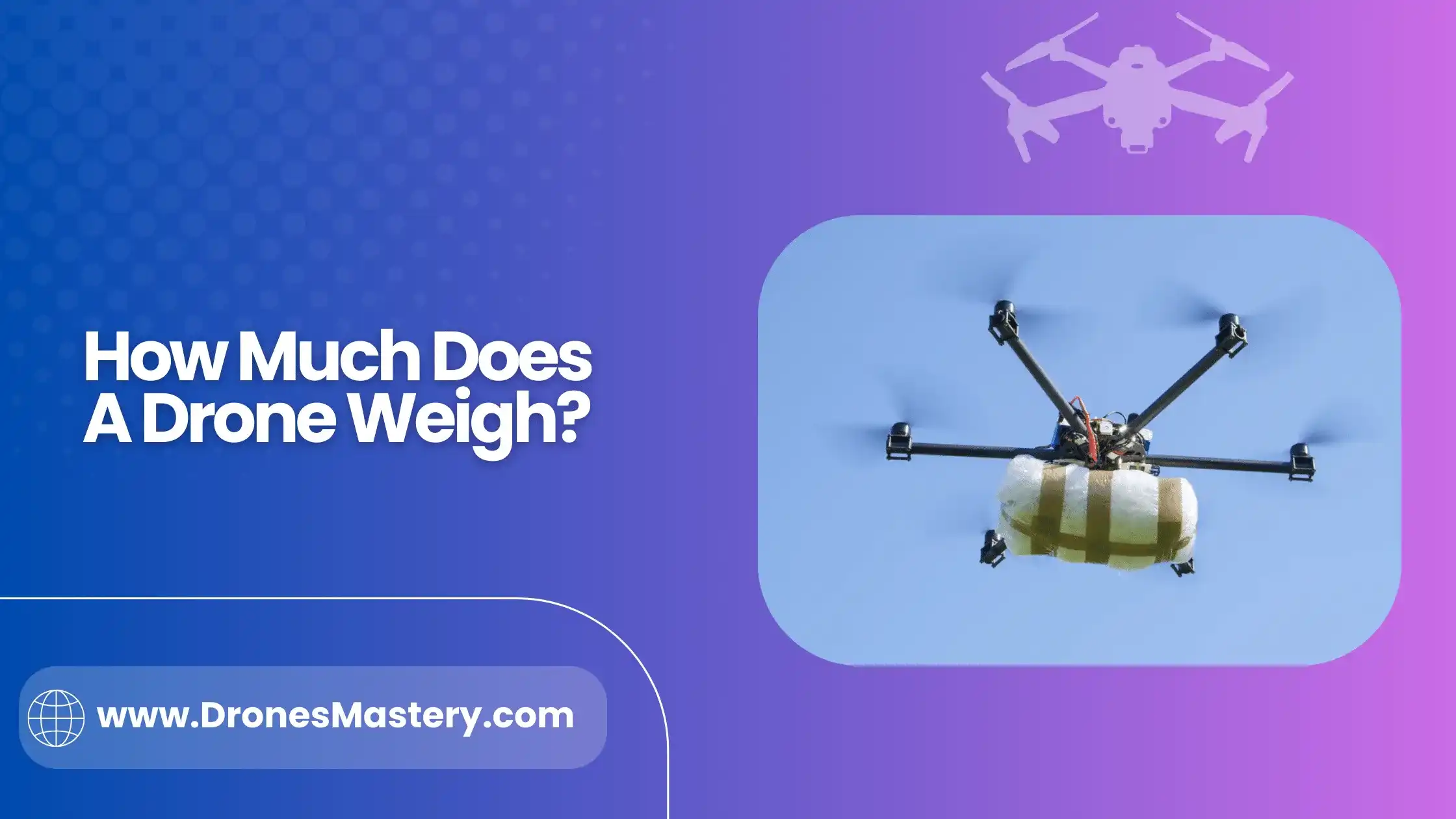 How Much Does A Drone Weigh? Comprehensive Guide
